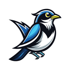 blue bird on a branch