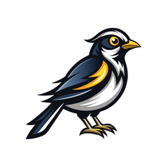 vector illustration of a bird