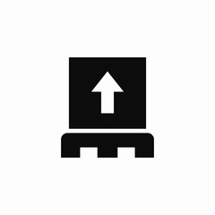 Upload arrow cloud storage icon vector sign