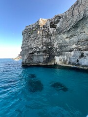 Fototapeta premium Majestic Cliff and Azure Waters