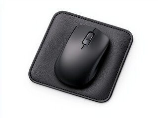 computer Mouse pad, isolated on white background