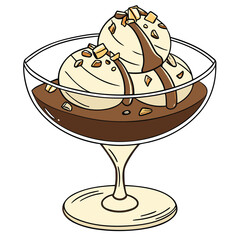 Hazelnut Praline Affogato – A Decadent Coffee Dessert