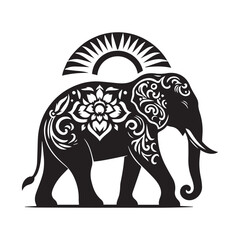 elephant vector illustration