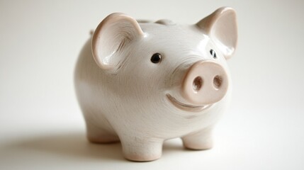 Adorable Piggy Bank: A Symbol of Savings and Financial Security