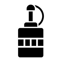 Liquid Glue Vector Glyph Icon Design