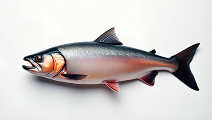 "High-Resolution Silver and Black Fish Image – Premium Commercial Photography"