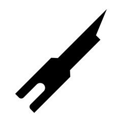 Blade Vector Glyph Icon Design