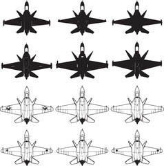 Vector silhouette Icon