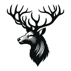 deer head vector
