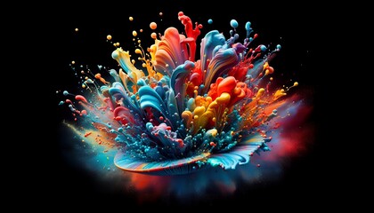 Obraz premium abstract colorful background