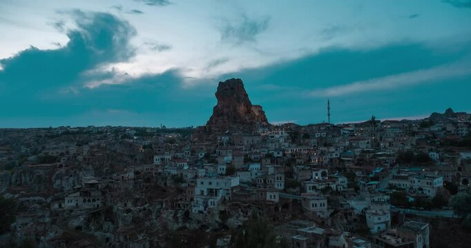This castle is a historical structure formed from volcanic tuff rocks and attracts attention with its carved rooms and passages. It was used as one of the most important defense points of the region.