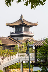 Fototapeta premium chinese pavilion in the park