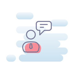 Story Telling vector icon