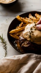 French bistro-style steak frites