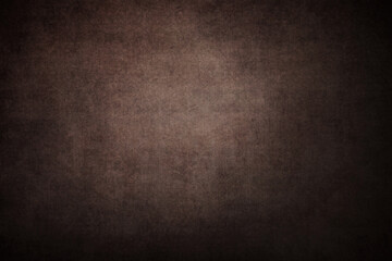 Soft brown vignette background with vintage faded effect