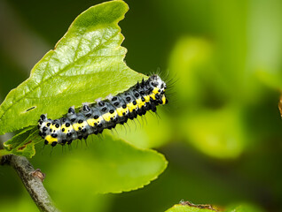 Blaukopf (Diloba caeruleocephala), auch Brillenvogel