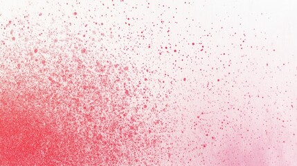 Abstract Spray Paint Art with Red Dots