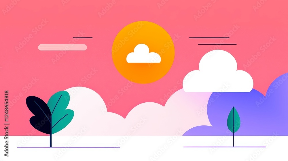 Poster global business scalability, cloud-native applications designed for seamless worldwide integration, 