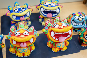 シーサーの置き物