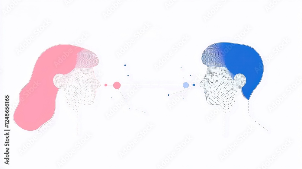 Poster ai-driven collaboration in global business networks, exploring the impact of digital transformation 