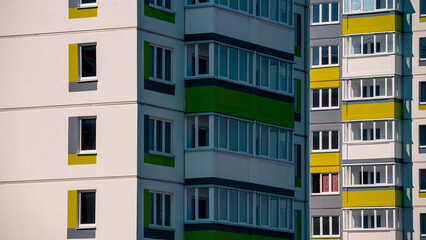 wall of a modern building abstract architectural background
