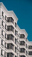 wall of a modern building abstract architectural background