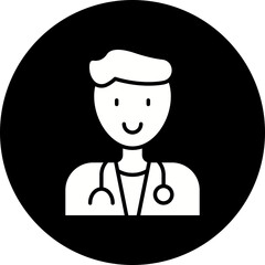 Doctor icon single vector illustration