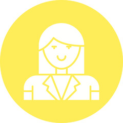 Nurse icon single vector illustration