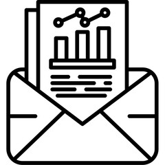 Email Analytics Icon