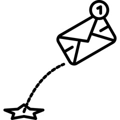 Email Bounce Notification Icon