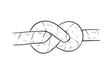 knot digital illustration drawing isolated