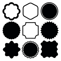 Vintage Style Graphic Design Elements for Crafting and Design Projects