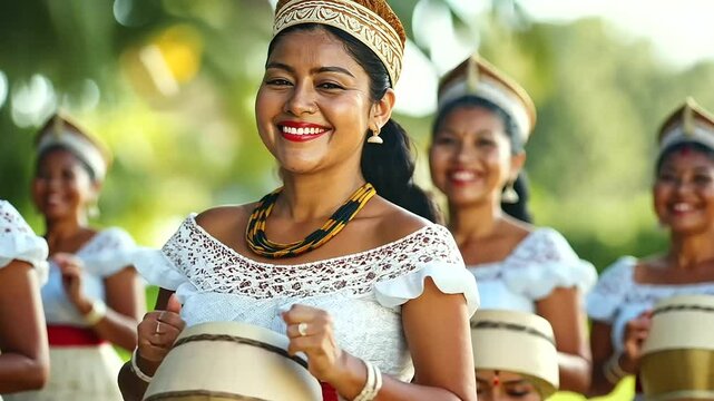 Migrants Celebrating Culture at a Vibrant Festival