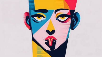 silhouette painting of a person