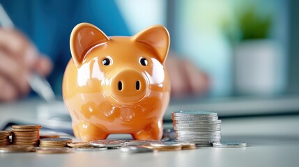 Saving money tips and techniques for effective financial management home office guide indoor close-up personal finance