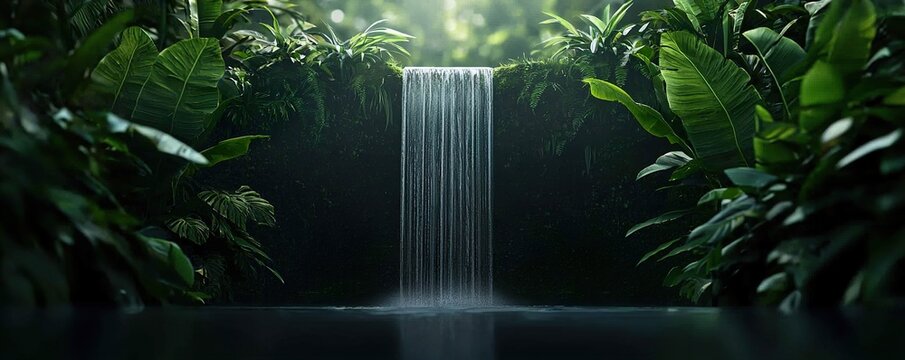 Holographic Waterfall Digital River
 - Powered by Adobe