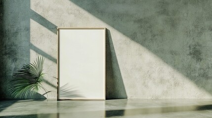 Blank White Computer Screen Mockup
