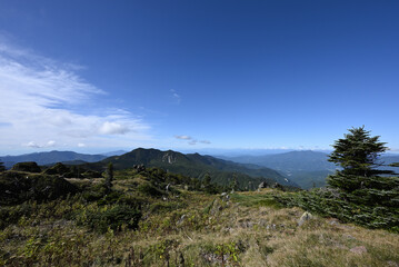 Mt. Nikko-Shirane, Gunma, Tochigi, Japan