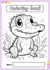 Coloring, Coloring Pages, Coloring Books, Color, Animals, Sea Animals, Bear, Deer, Fish, Education, Write, Draw, For Kids, Practice, Exercise, Worksheet, Test