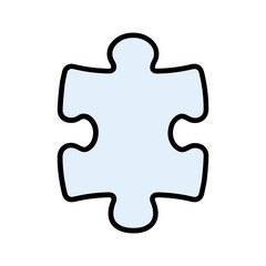 Fototapeta premium Puzzle Icon Design