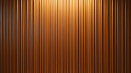 Abstract Copper Metal Texture Background: Shiny Metallic Vertical Lines Pattern for Modern Design and Industrial Wall Art Concepts