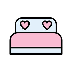 Bed Icon Design