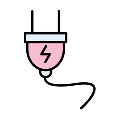 Obraz premium Plug Icon Design