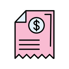 Invoice Icon Design