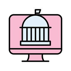Digital Governance Icon Design