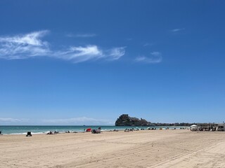 castillo y playas de Peñiscola.