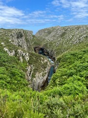 alrededores de los Bufones de Pría de Llanes, Asturias