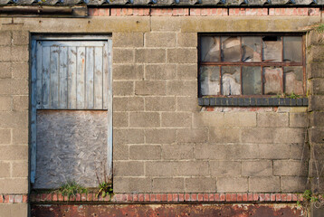 Old derelict farm building example