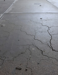 Scratched concrete floor background, Dreamy. with white shades