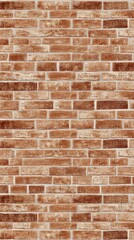 Fototapeta premium Rustic Brown Brick Wall Pattern Design